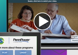 Thumbnail image for case study about FirstEnergy's financial assistance enrollment personalized videos.