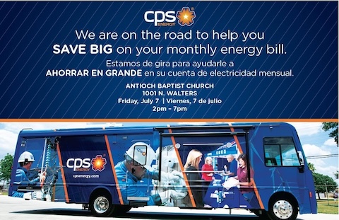 Example of a digital ad that creates community engagement for a utility